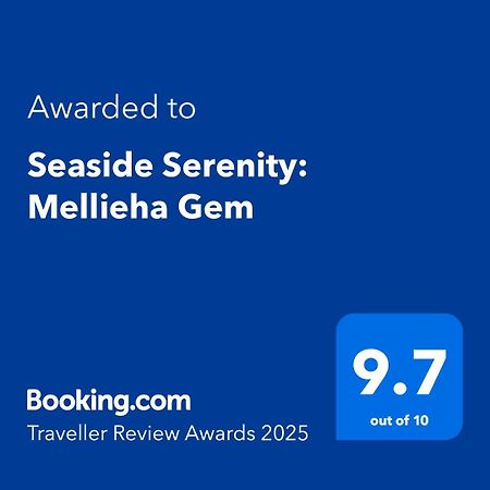 Seaside Serenity: Mellieha Gem Exterior foto